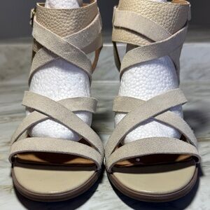 Lucky brand Beige Strappy Sandals
